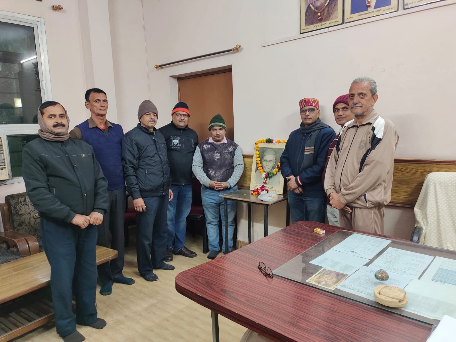 29 दिसम्बर को माधव महाविद्यालय के संस्थापक प्राचार्य श्री श्रीधर कुंटे जी महानिर्वाण दिवस पर पुष्पांजलि अर्पित की गयी 